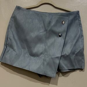 Zara Elegant Blue Women's Shorts